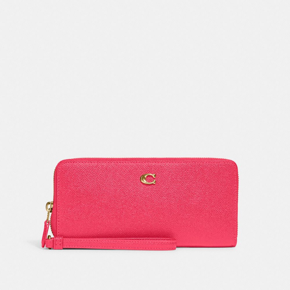 C7184 - Continental Wallet Brass/Petunia