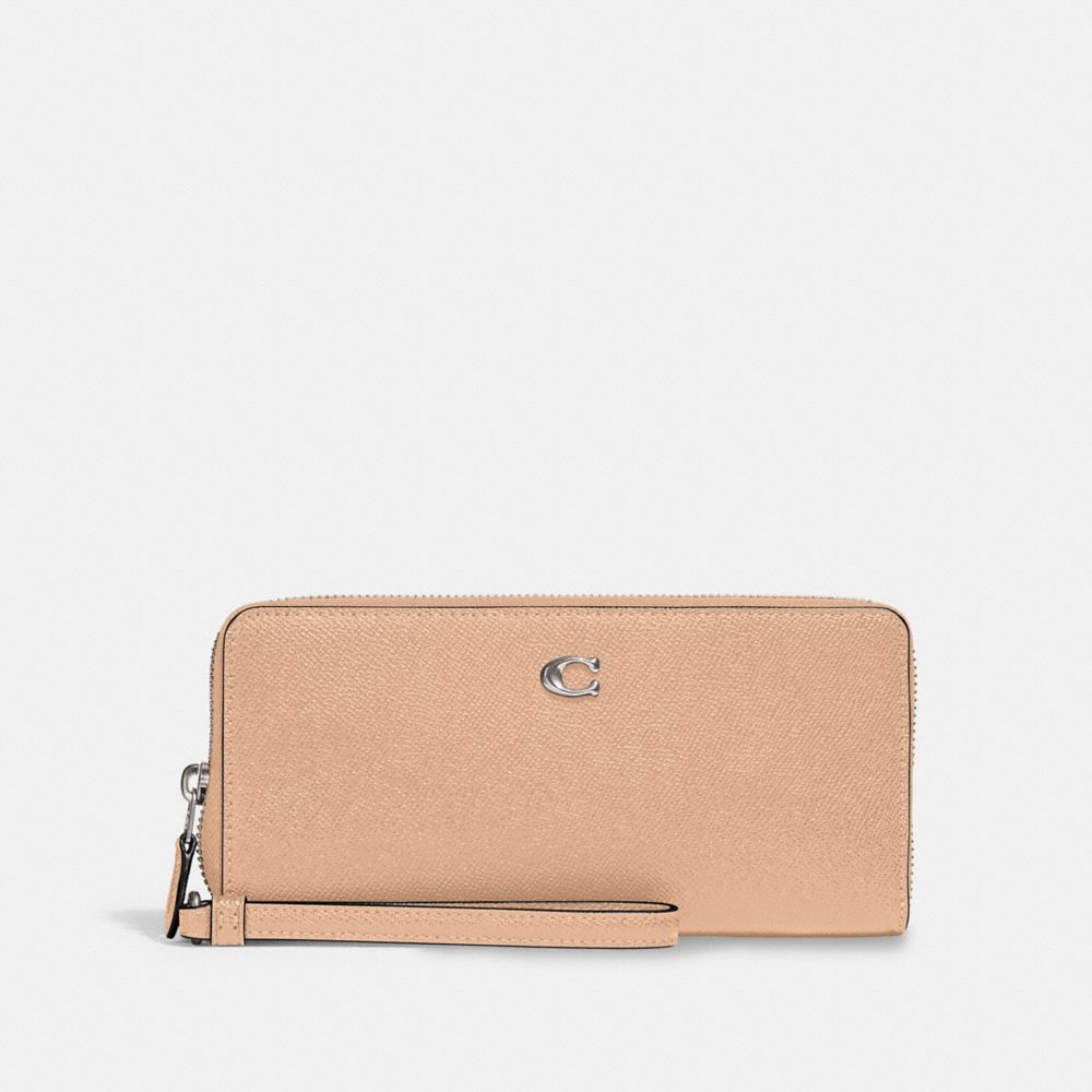 COACH C7184 Continental Wallet SILVER/BUFF