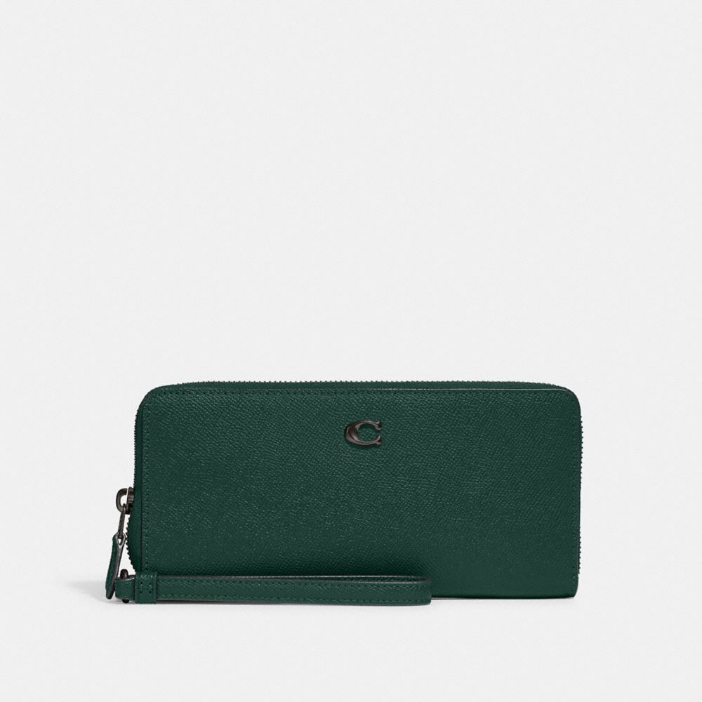 C7184 - Continental Wallet Pewter/Forest