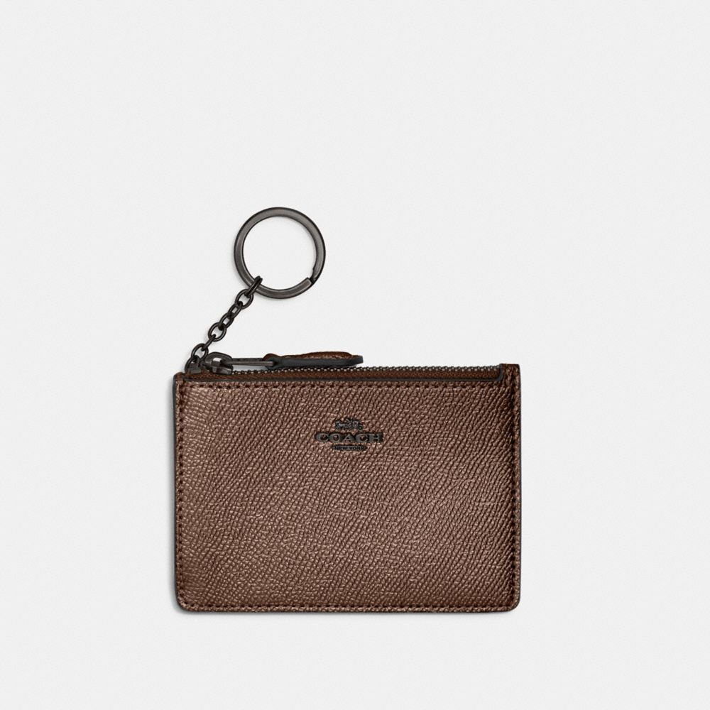 COACH C7213 Mini Skinny Id Case V5/Metallic Bronze