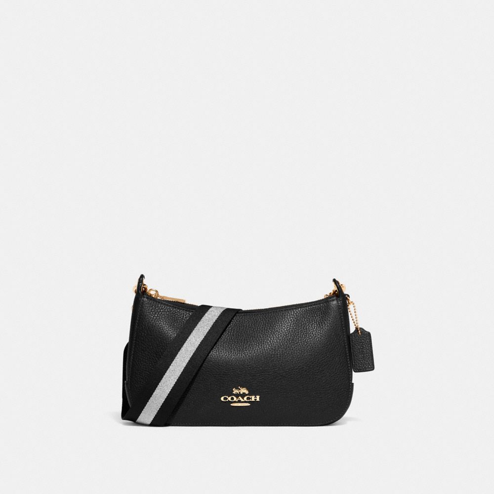 COACH Jes Baguette - GOLD/BLACK - C7265