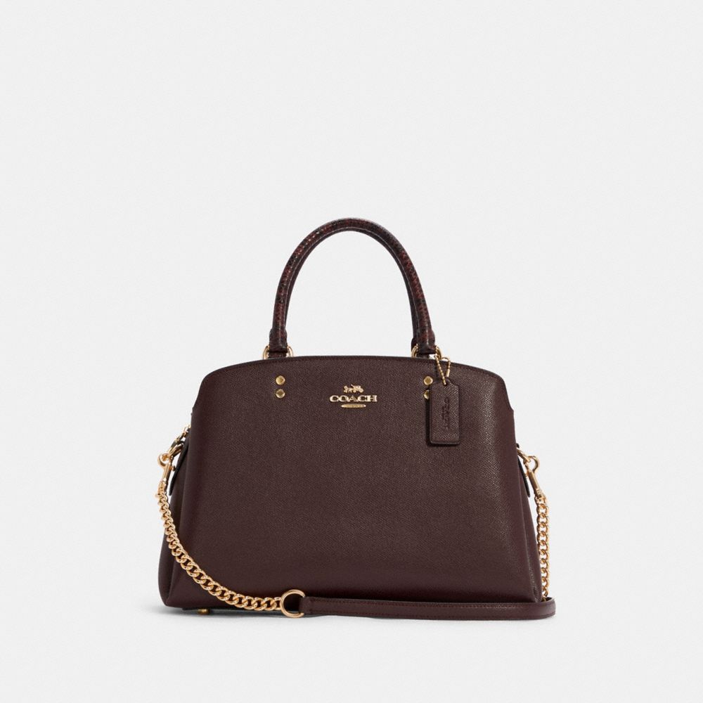 Lillie Carryall - C7282 - GOLD/CRANBERRY MULTI