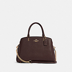 Lillie Carryall - GOLD/CRANBERRY MULTI - COACH C7282