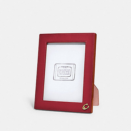COACH C7325 Picture Frame Brick-Red-Pink