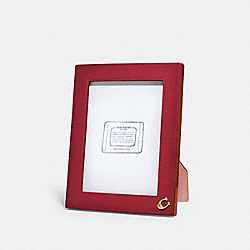 COACH C7325 Picture Frame BRICK RED PINK