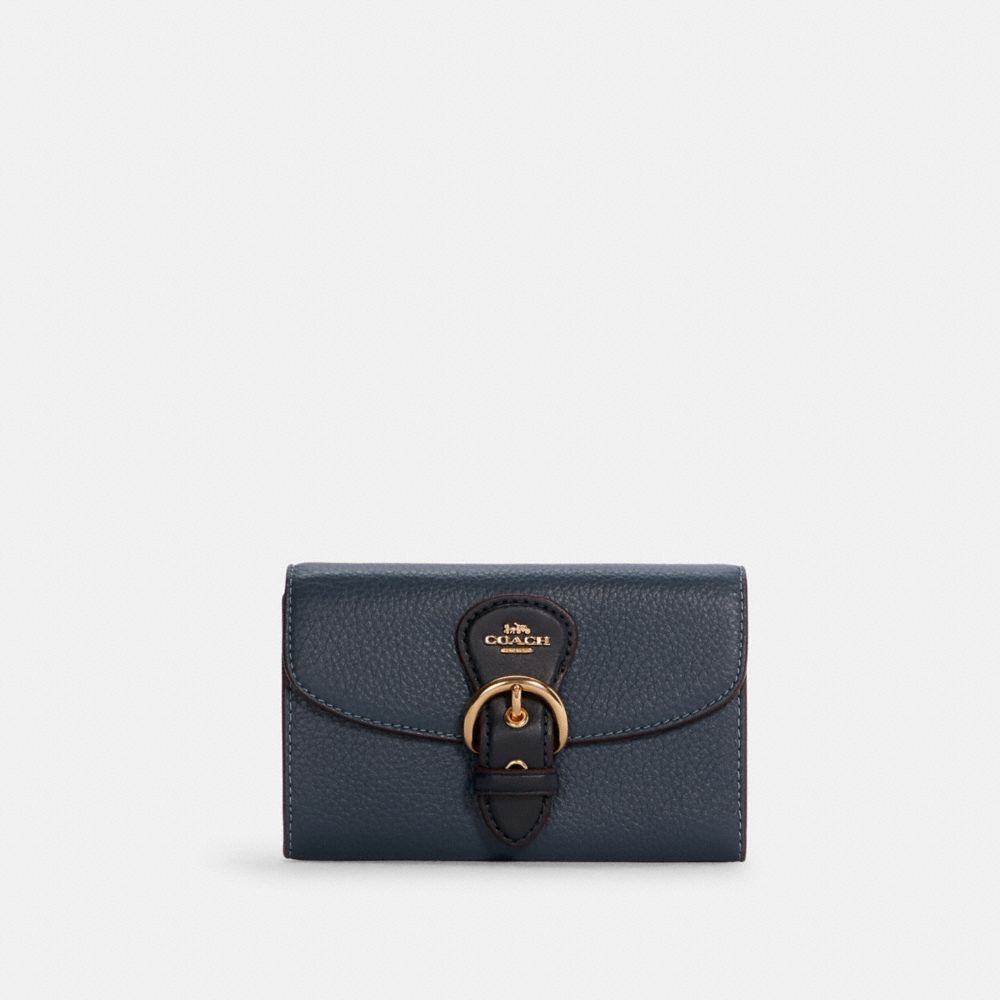 Kleo Wallet - C7375 - GOLD/DENIM MULTI