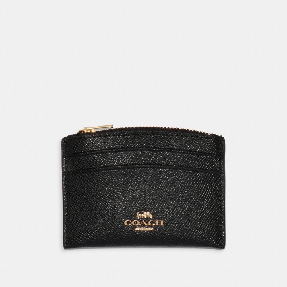 Shaped Card Case - C7388 - GOLD/BLACK