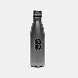 Water Bottle With Coach Print - BLACK ANTIQUE NICKEL/GUNMETAL - COACH C7395