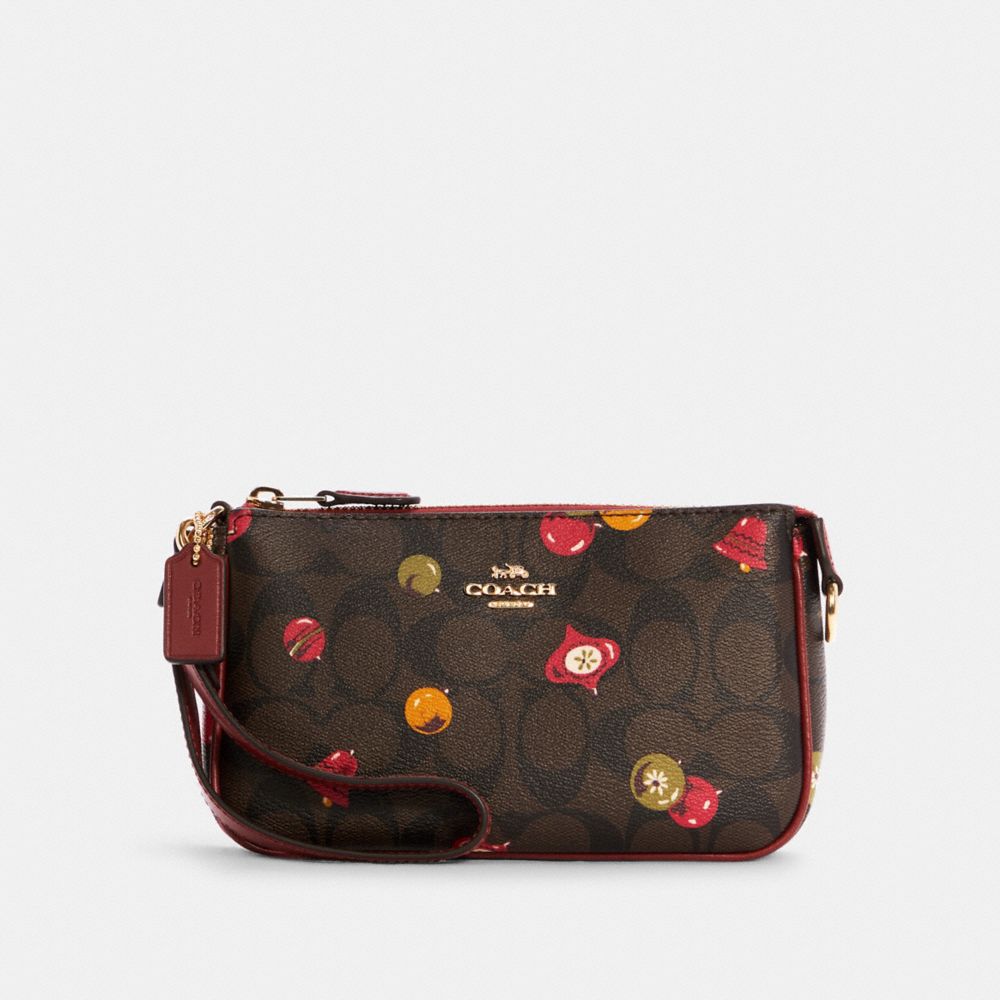 Nolita 19 In Signature Canvas With Ornament Print - GOLD/BROWN BLACK MULTI - COACH C7403