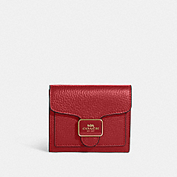 COACH C7428 Pepper Wallet GOLD/1941 RED