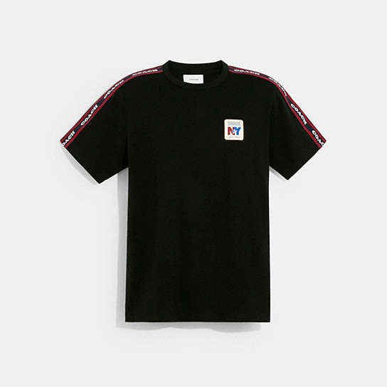 C7625 - Coach T Shirt In Organic Cotton Black