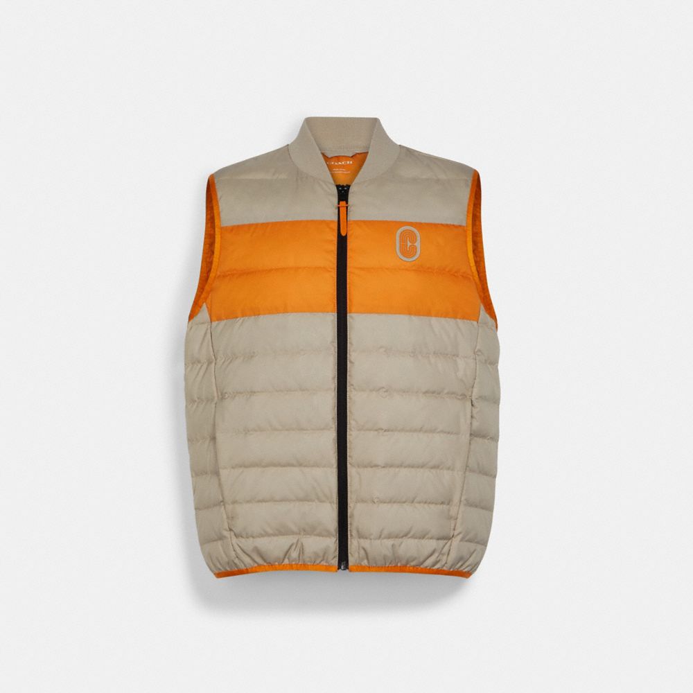 COACH C7799 - Packable Lightweight Down Jacket STONE