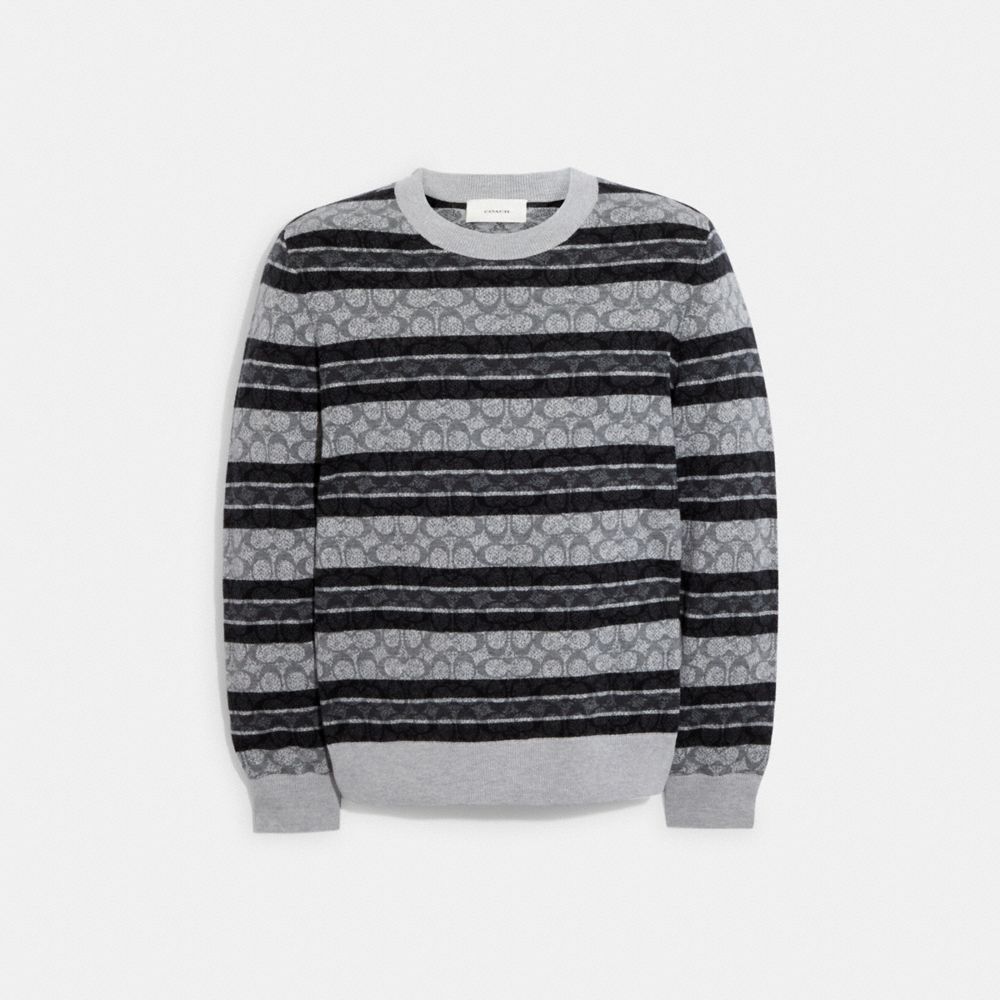 Signature Sweater - C7810 - Charcoal Grey