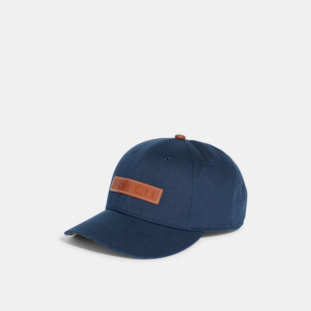 COACH C7823 Mixed Media Baseball Cap SKY-CAPTAIN