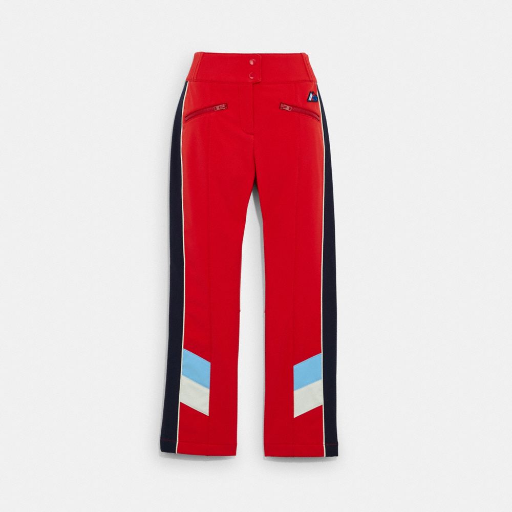 COACH C7900 Ski Pants Red