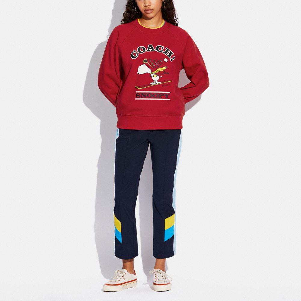 Coach Official Site Official Page Coach X Peanuts Snoopy Sweatshirt