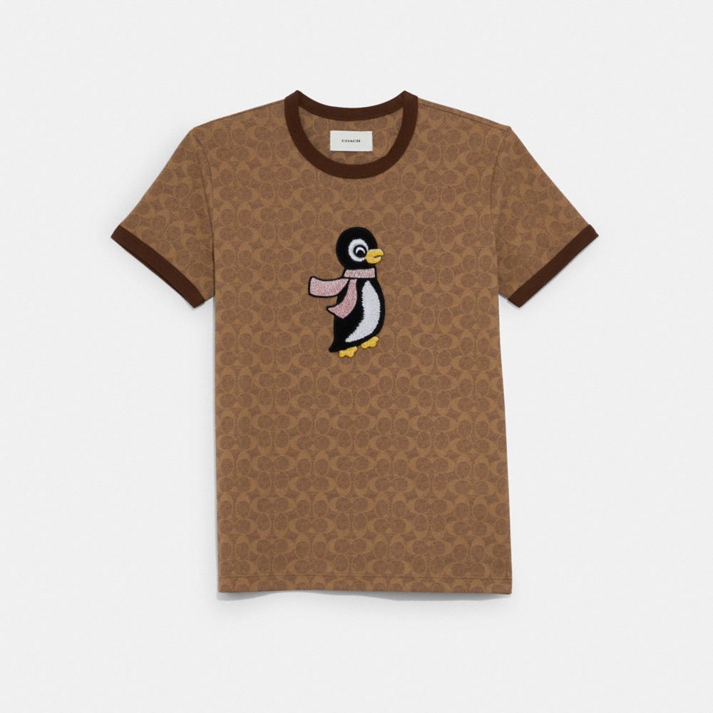 SIGNATURE T-SHIRT IN ORGANIC COTTON