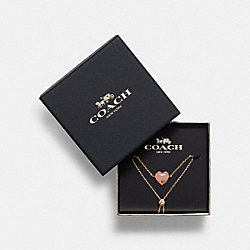 Signature Heart Slider Bracelet - GOLD - COACH C7949