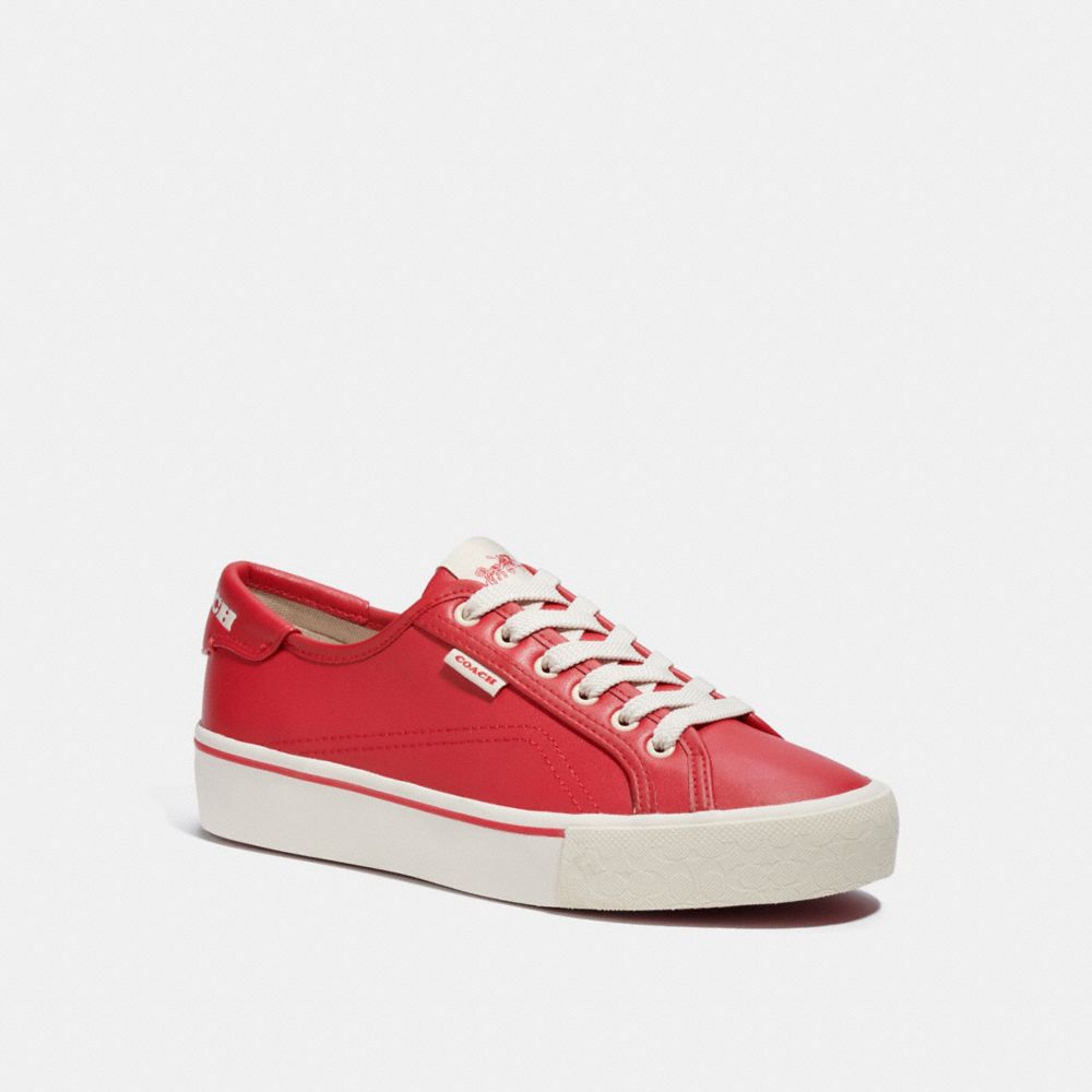 COACH C7979 - Citysole Platform Sneaker CANDY APPLE