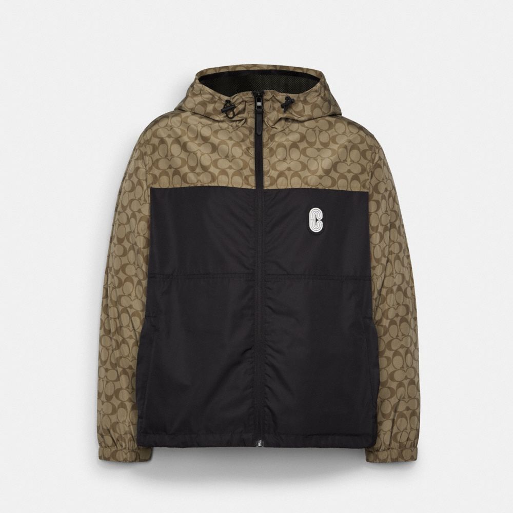 Signature Windbreaker - C8104 - KHAKI MULTI