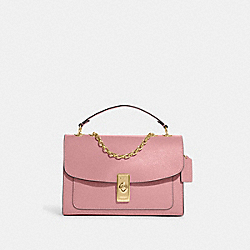 Lane Shoulder Bag - C8206 - Gold/True Pink