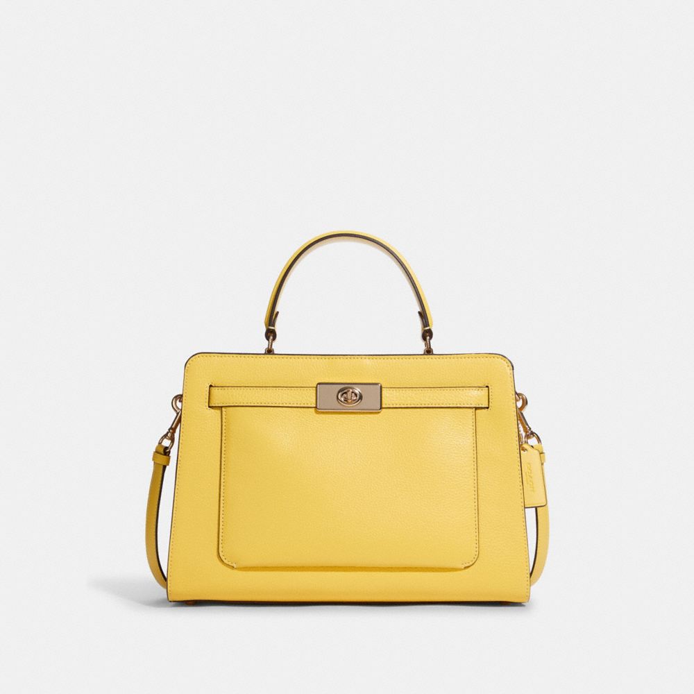 COACH C8209 Lane Carryall GOLD/RETRO YELLOW