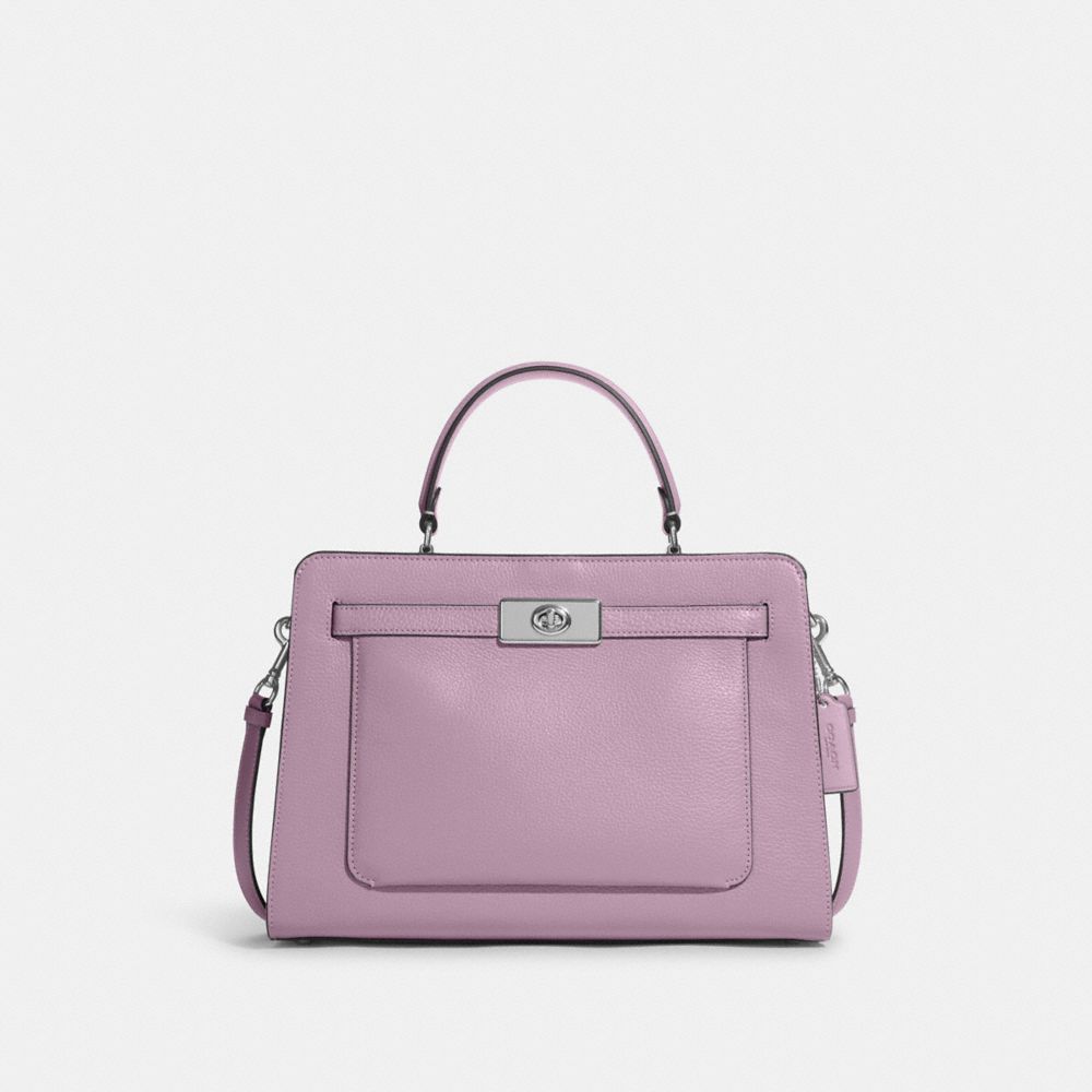 COACH C8209 Lane Carryall SILVER/ICE PURPLE