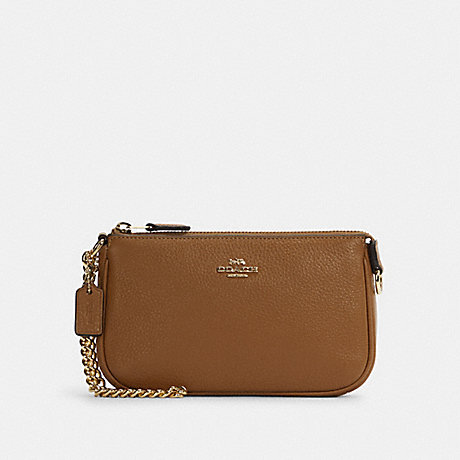 COACH Nolita 19 With Chain - GOLD/PENNY - C8303