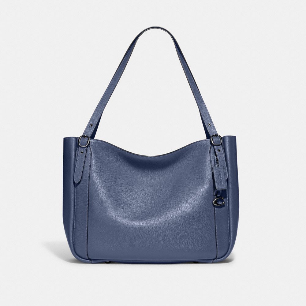 Alana Tote - C8353 - Pewter/Washed Chambray