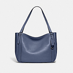 Alana Tote - C8353 - Pewter/Washed Chambray
