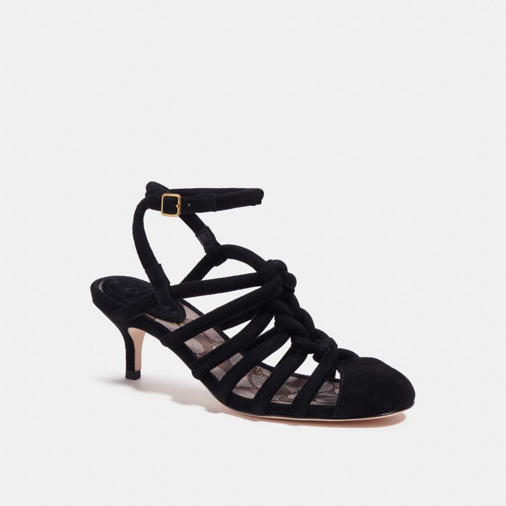 C8359 - Strappy Sandal Black