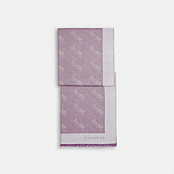 Horse And Carriage Dot Print Wrap - SOFT LILAC - COACH C8367