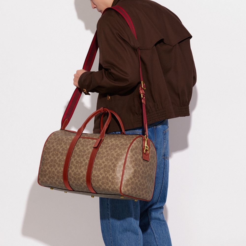 GOTHAM DUFFLE 經典 SIGNATURE 帆布手袋