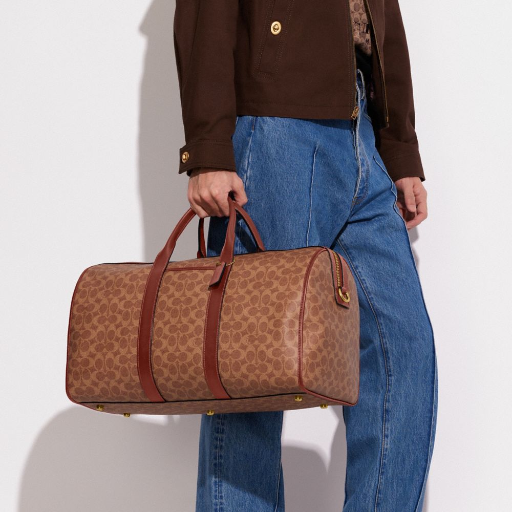 GOTHAM DUFFLE 經典 SIGNATURE 帆布手袋