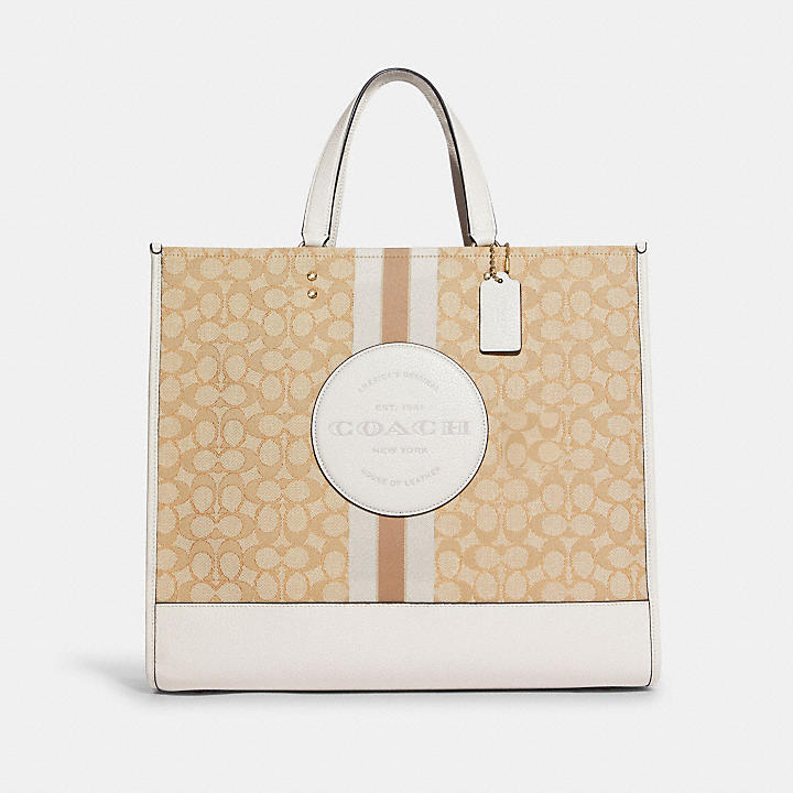 32%割引オレンジ系公式 COACH コーチ デンプシー トート シグネチャー