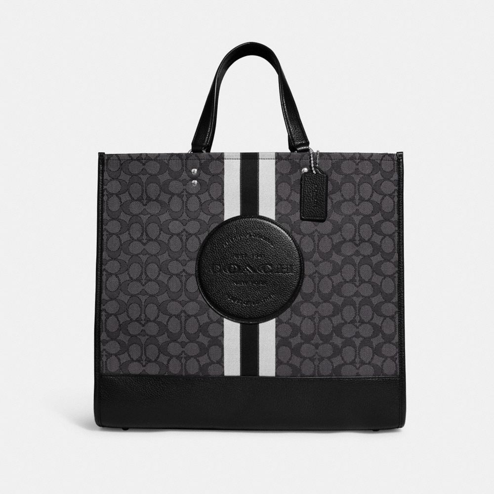 COACH C8418 - DEMPSEY TOTE 40 IN SIGNATURE JACQUARD WITH STRIPE AND ...