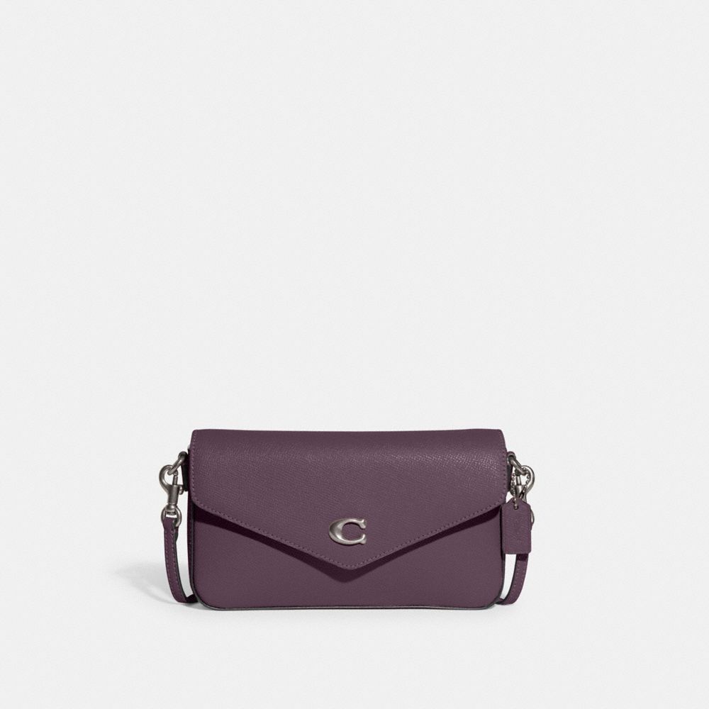 COACH C8439 Wyn Crossbody SILVER/WASHED PLUM