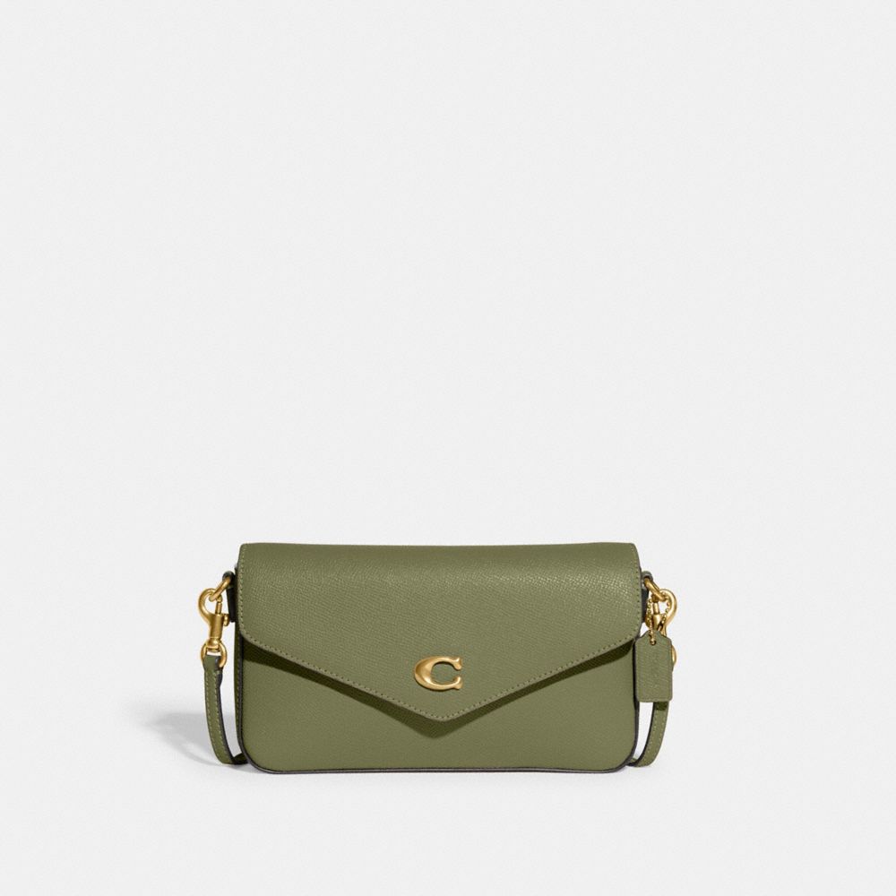 COACH C8439 Wyn Crossbody Bag BRASS/MOSS