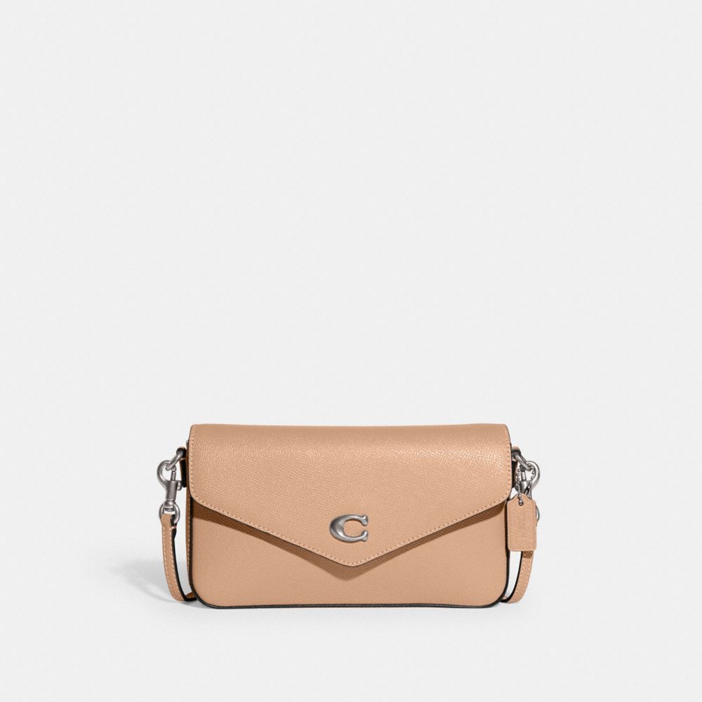 COACH C8439 Wyn Crossbody Bag SILVER/BUFF