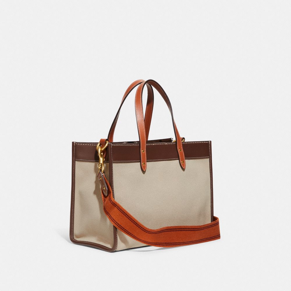 FIELD 30 COACH 徽章托特手袋