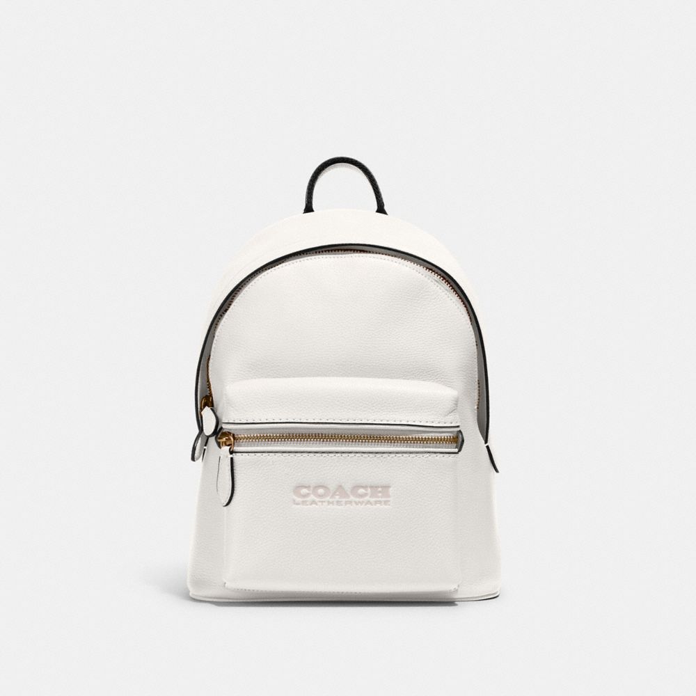 Charter Backpack 24 - C8472 - Brass/Chalk