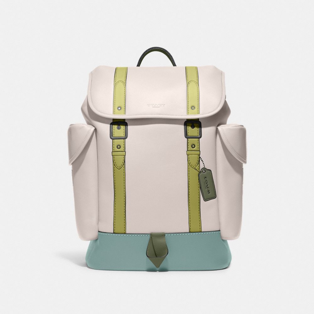 C8480 - Hitch Backpack With Trompe L'oeil JI/Papaya Multi