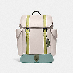 Hitch Backpack With Trompe L'oeil - C8480 - Black Copper/Steam Multi