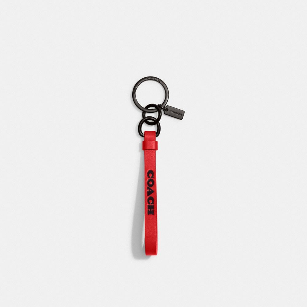 C8505 - Loop Key Fob Sport Red/Oxblood