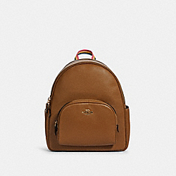 Court Backpack - C8521 - GOLD/PENNY