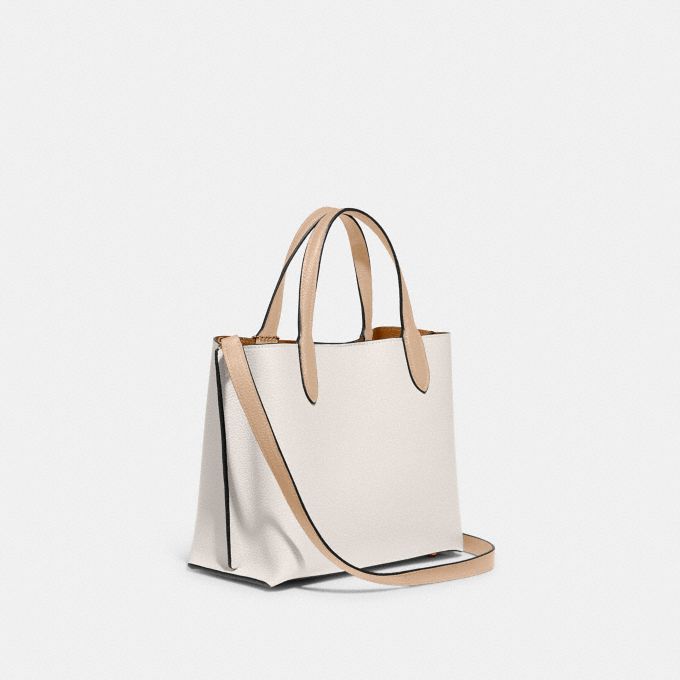 公式 Coach コーチ ウィロウ トート 24 カラーブロック 全てのレディースバッグ