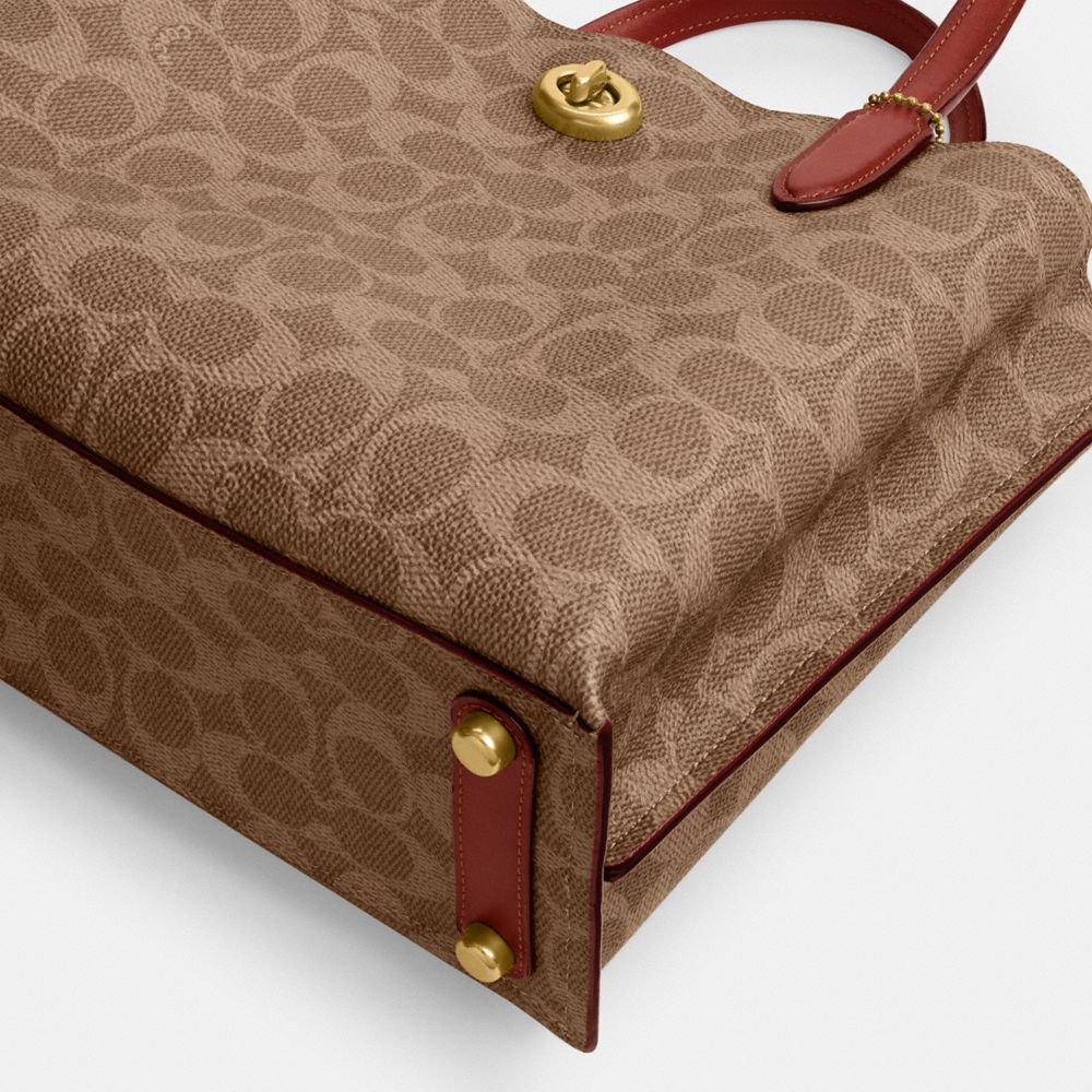 WILLOW TOTE 24 IN SIGNATURE CANVAS