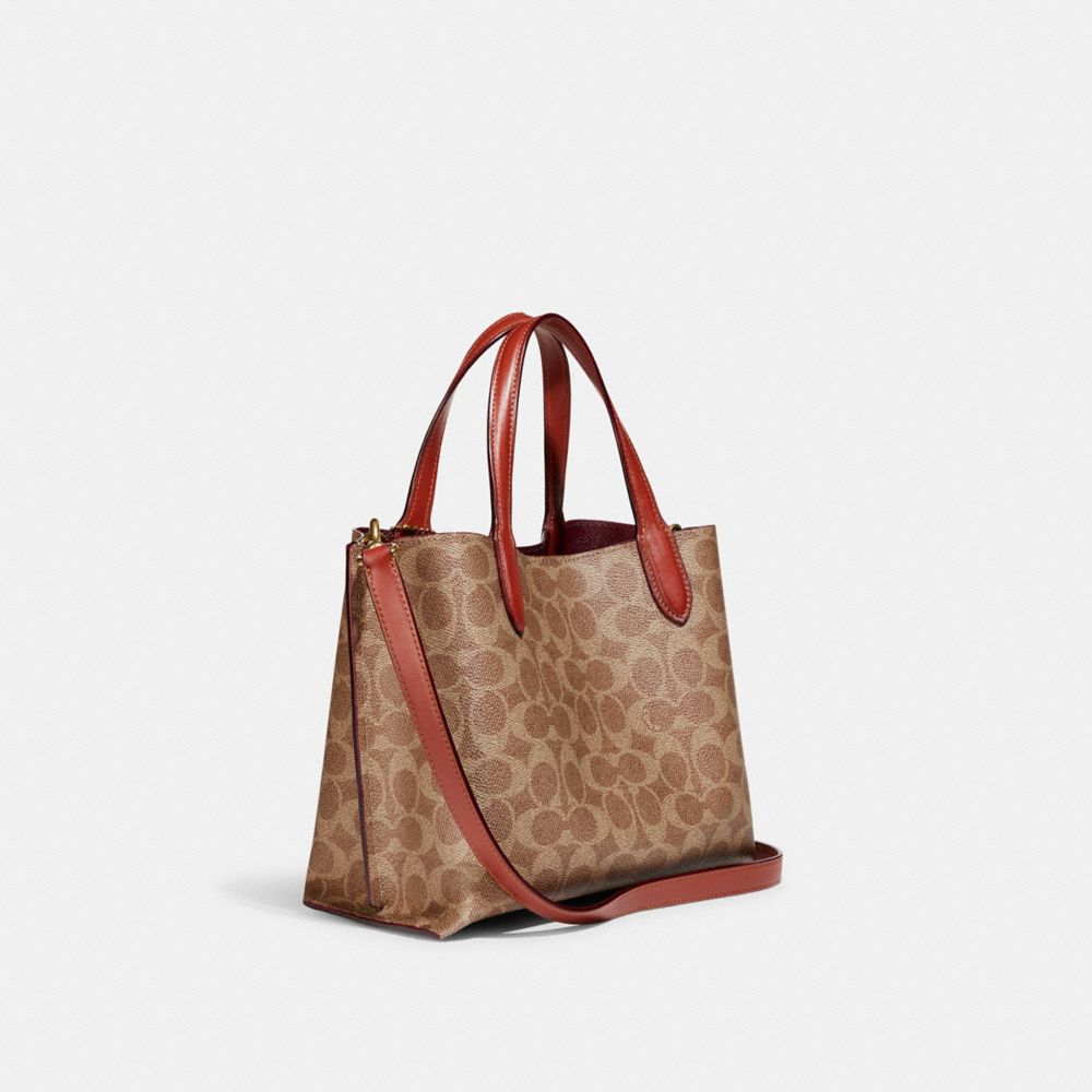 WILLOW TOTE 24 IN SIGNATURE CANVAS