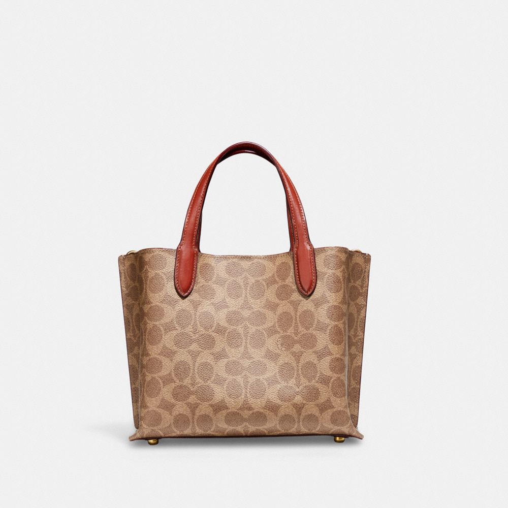 WILLOW TOTE 24 IN SIGNATURE CANVAS