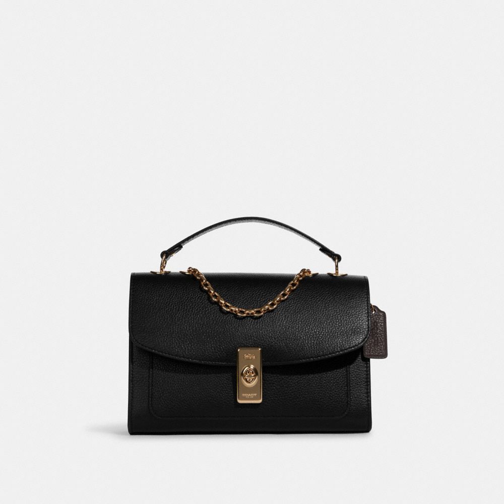 Lane Shoulder Bag - GOLD/BLACK MULTI - COACH C8595